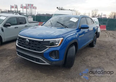 2025 Volkswagen Atlas Cross Sport 2.0T Se W/Technology z USA, uszkodzony, nr VIN 1V2JE2CAXSC204116